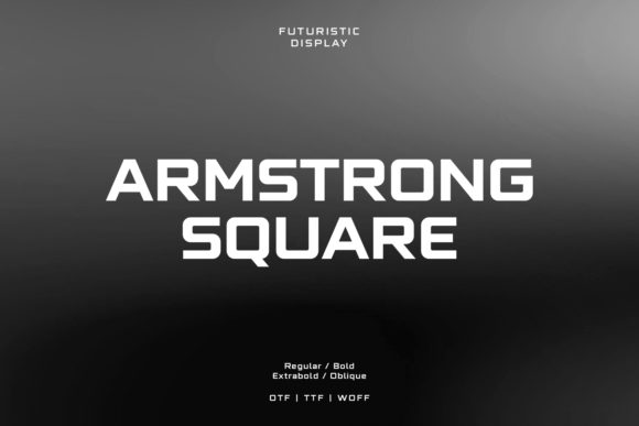 Armstrong Square: The Bold Display Font That Elevates Every Project
