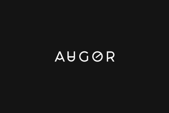 Augor: A Minimalist Display Font for Modern Digital Design