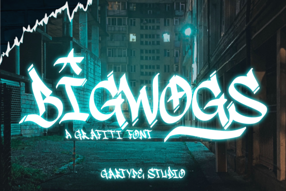 Bigwogs: The Graffiti Font That Redefines Creative Expression