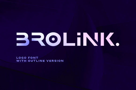 Brolink: Elevating Your Brand with a Cool, Modern, and Techno Display Font