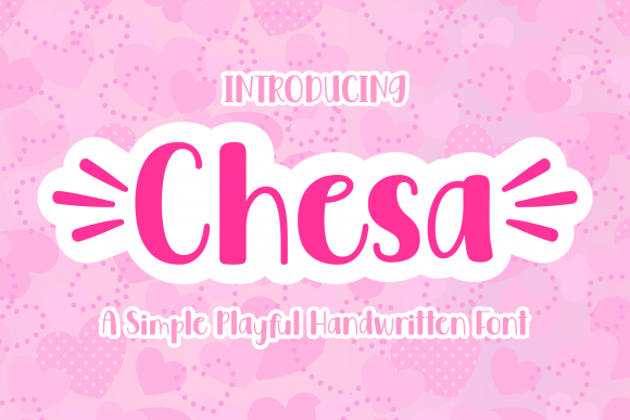 Chesa: The Playful Typography That Transforms Digital and Print Creations