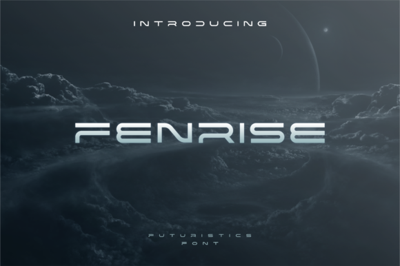 Fenrise: The Futuristic Display Font for Modern Branding