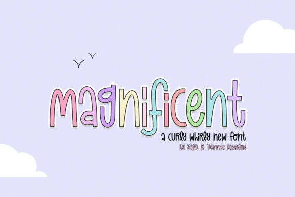 Magnificent Duo: The Friendly Display Font for Joyful Designs