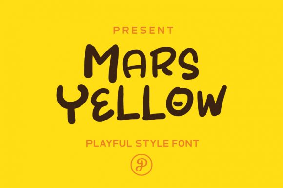 MarsYellow: The Relaxed Display Font for Bold Designs