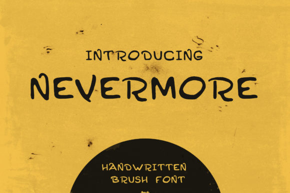 Nevermore Font: Where Grunge Meets Elegance in Modern Typography