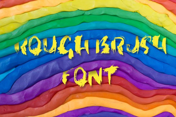 Rough Brush: The Modern Display Font That Adds Instant Personality