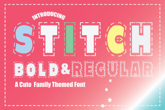 Stitch: The Bold Display Font That Transforms Your Designs