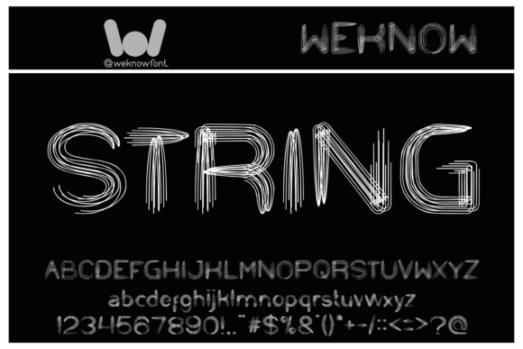 String and Wire: A Strategic Approach to Quirky Typography