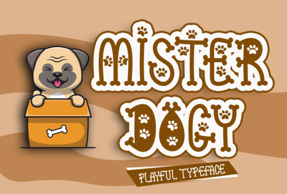Unlocking Creativity with Mister Dogy: A Quirky Display Font for Diverse Projects