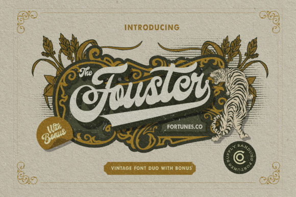 Unlocking the Bold Personality of Fouster for Your Next Design